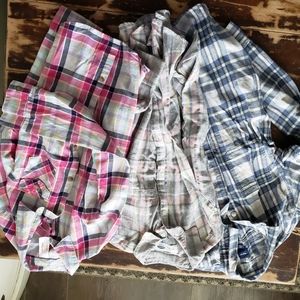 3 girl flannels